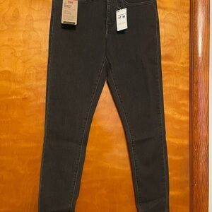 Levi's Black Wash Shaping Skinny Jeans